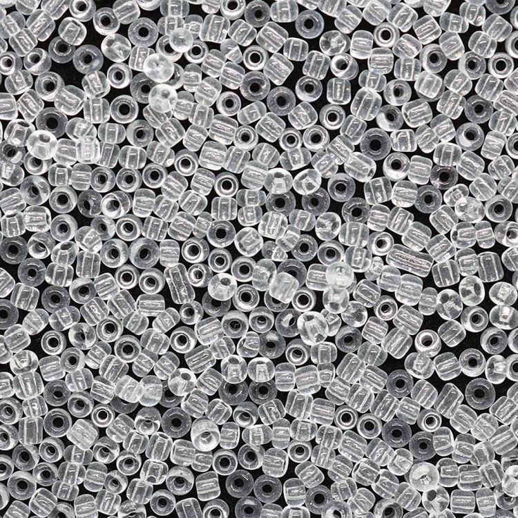 Бисер Astra&amp;Craft 11/0, 20г (1 белый/прозрачный) — PalitraMastera