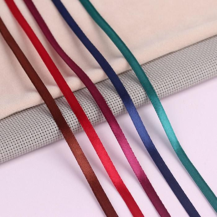 Набор атласных лент «Вечерние огни», 5 шт, размер 1 ленты: 6 мм * 23 ± 1 м — PalitraMastera