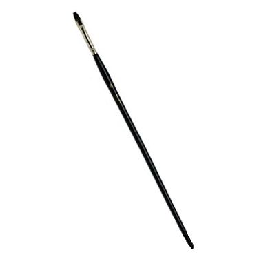 Кисть плоская № 06 из белки, ручка длинная, 6Х311FT — PalitraMastera