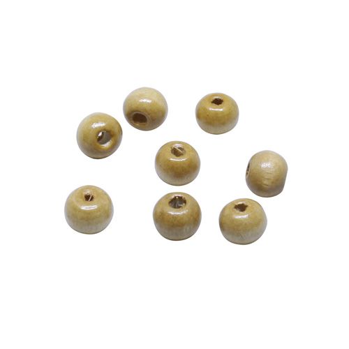 Деревянные бусины круглые, 8мм, 50 гр (нат/дерево) фото 1 &mdash; PalitraMastera