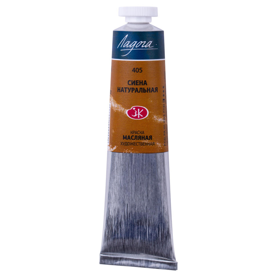 Сиена натуральная масло Ладога 46мл фото 1 &mdash; PalitraMastera