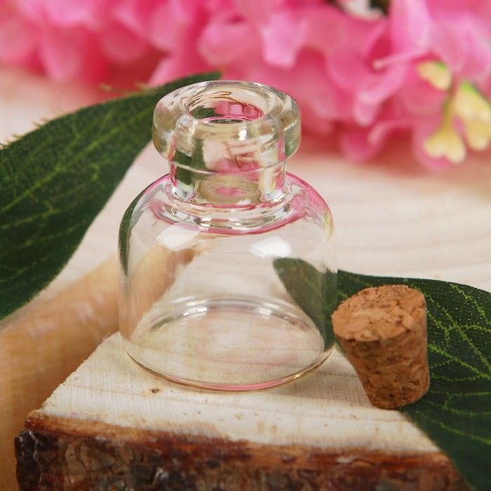 Основа для творчества и декорирования «Бутылочка», с пробкой, 3 мл — PalitraMastera