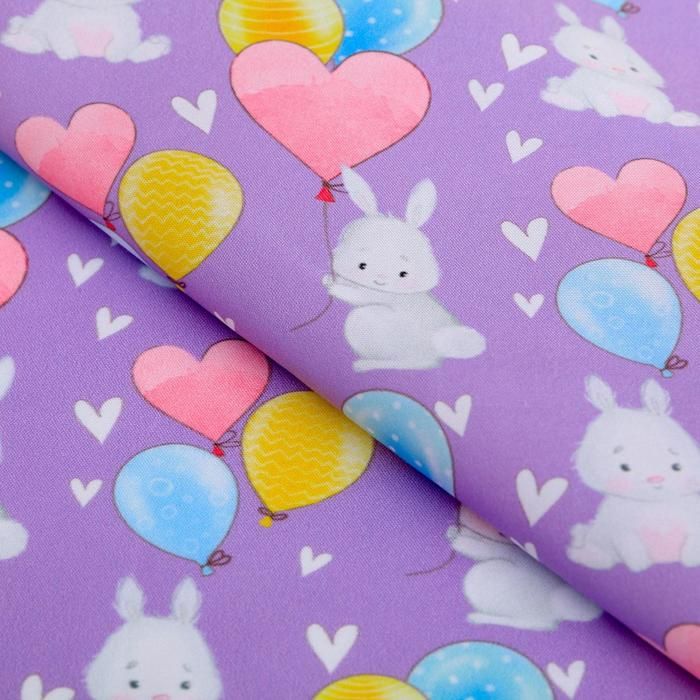 Ткань пэчворк "Зайка", 50 х 50 см фото 1 — PalitraMastera