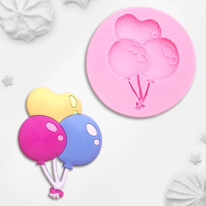 Молд силиконовый «Шарики», 6,56,5 см — PalitraMastera