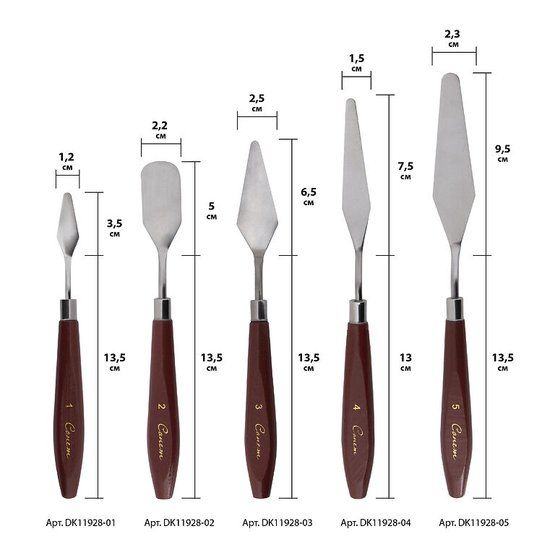 Мастихин &quot;Сонет&quot; 01, металл — PalitraMastera