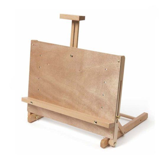 Мольберт-планшет настольный Сонет, бук, 48 х 37 х 36 (64) см фото 1 — PalitraMastera