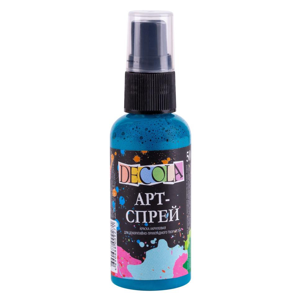 Бирюзовая арт-спрей Декола 50 мл фото 1 &mdash; PalitraMastera