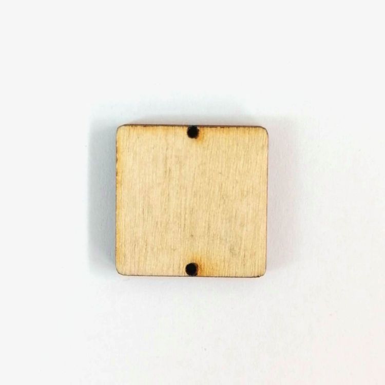 &quot;Квадрат&quot; с отв  20*20 мм, фанера 3мм — PalitraMastera