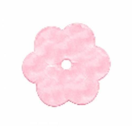 Пайетки "цветочки" 10мм, "Астра" 10г (30 розовый голограмма) фото 1 — PalitraMastera