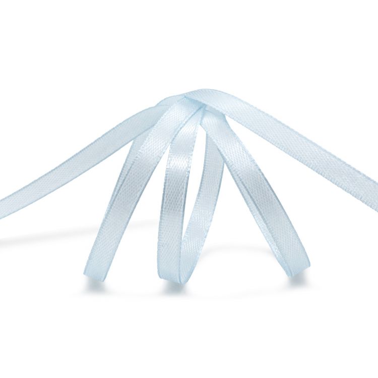 Лента атласная 0,6см*22,86м (130 св.голубой) — PalitraMastera