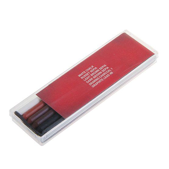 4869/3 Набор стержней для художественного рисования, D=5.6мм, L=12мм, 6шт./ KOH-I-NOOR — PalitraMastera