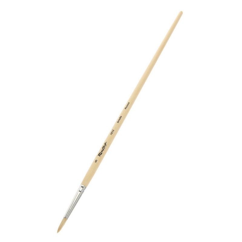 Щетина круглая. удл. ручка № 05 /Roubloff /1612 фото 1 — PalitraMastera