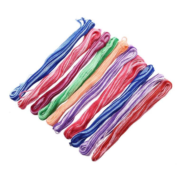 Набор мулине меланж, 10шт*8м, Bestex — PalitraMastera