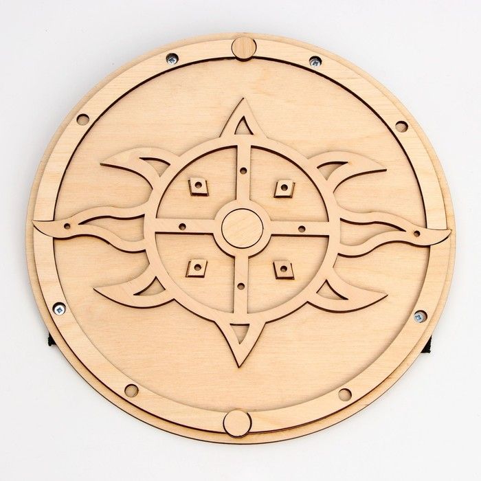 Деревянное оружие «Щит» 25*25*3,2 см — PalitraMastera