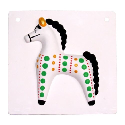 Панно "Дымковская лошадка" фото 1 &mdash; PalitraMastera