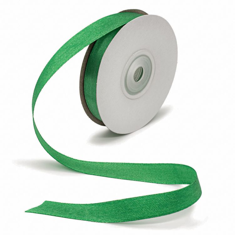Лента атласная 2,5см*22,86м (092 зеленый) — PalitraMastera