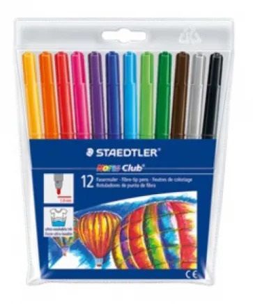 Фломастеры STAEDTLER "Noris Club"/12цв/блистер фото 1 — PalitraMastera