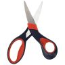 Ножницы LOREX COMFORT-GRIP INSPIRATION 155 мм черно-красн. эргоном. ручки пластиковые с резин. вставками фото 3 — PalitraMastera