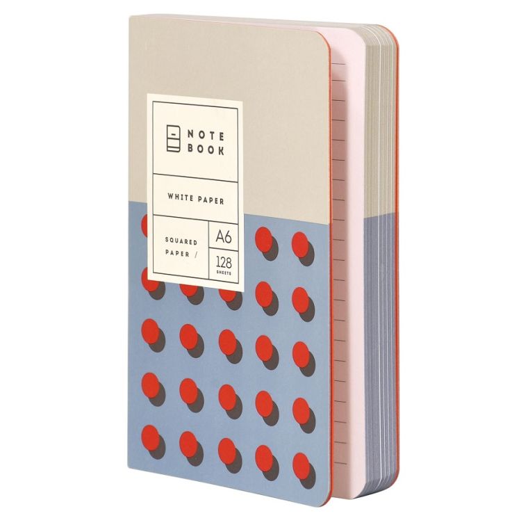 Блокнот А6 128 л. кл. LOREX IDEA FLIP шв-клеев. экокожа мат. лам. &mdash; PalitraMastera