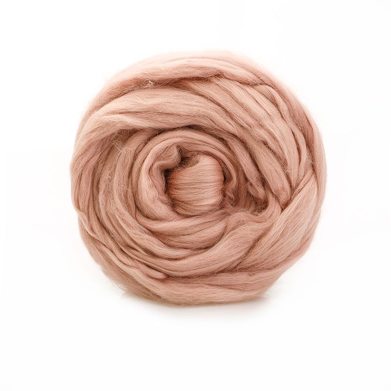 Пряжа ТР ГЛ Тонкая  для валяния, 100% мериносовая шерсть 100 г №1663  светлый мрамор фото 1 &mdash; PalitraMastera