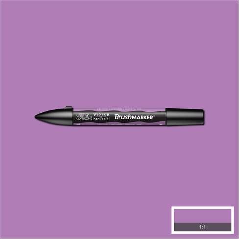 Winsor&amp;Newton  Маркер художественный Brush, аметист — PalitraMastera