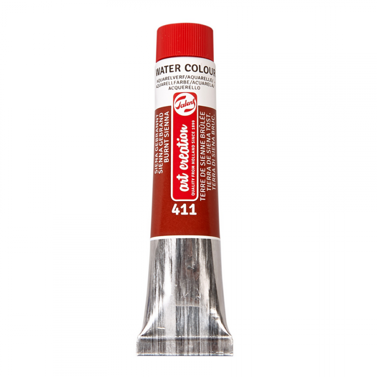Краска акварельная Art Creation туба 12мл №411 Сиена жженая — PalitraMastera