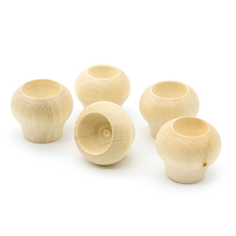 Деревянная заготовка Чугунок, 1шт., h2,4*2,8см — PalitraMastera