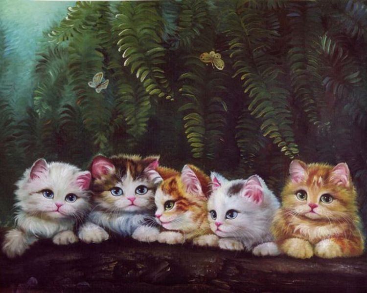 Алмазная мозаика (круглая) 40x50 ZM-0239 (ZM-0239) — PalitraMastera