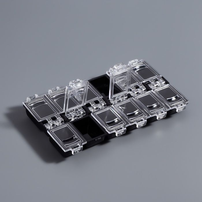 Органайзер для хранения мелочей, 12 ячеек, 13*7.5*1.4 см, МИКС фото 1 — PalitraMastera