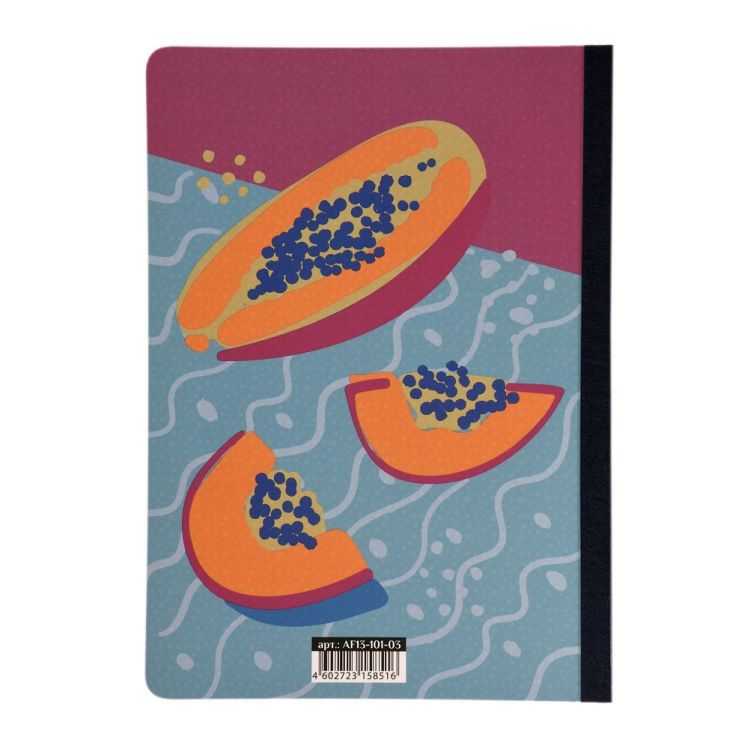 Скетчбук д/творчества АРТФормат ПАПАЙЯ 145 х 205 мм офсет 80 г/м2 80 л. А5 шв-клеев. мел. карт. мат. лам. &mdash; PalitraMastera