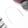 Спицы круговые, для вязания, с металлическим тросом, d = 2 мм, 10/40 см фото 2 — PalitraMastera