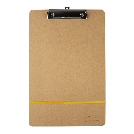 Планшет &quot;Сонет&quot; с зажимом и резинкой, МДФ, толщина 2,7 мм, размер 22,7х35,5 см — PalitraMastera