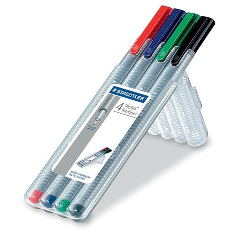 Набор  ручек роллеровTriplus/4цв./блистер фото 1 &mdash; PalitraMastera