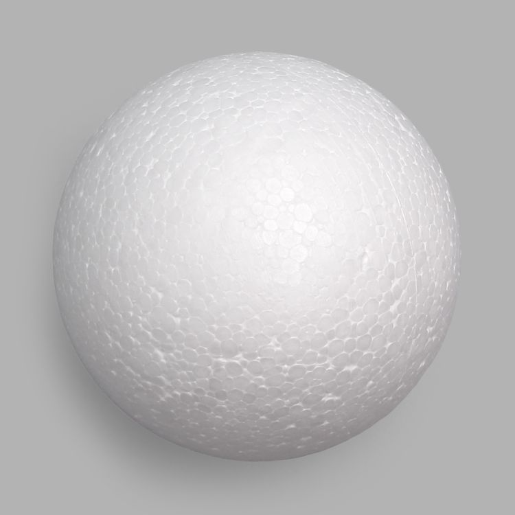 Заготовка для декорирования из пенопласта 'Шар', d 6см — PalitraMastera