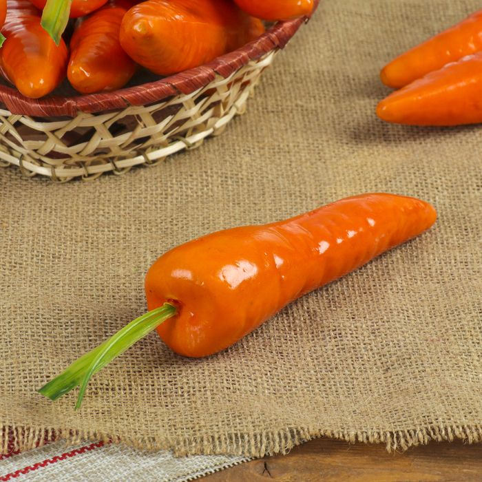 Муляж морковь оранжевая 183222 фото 1 — PalitraMastera