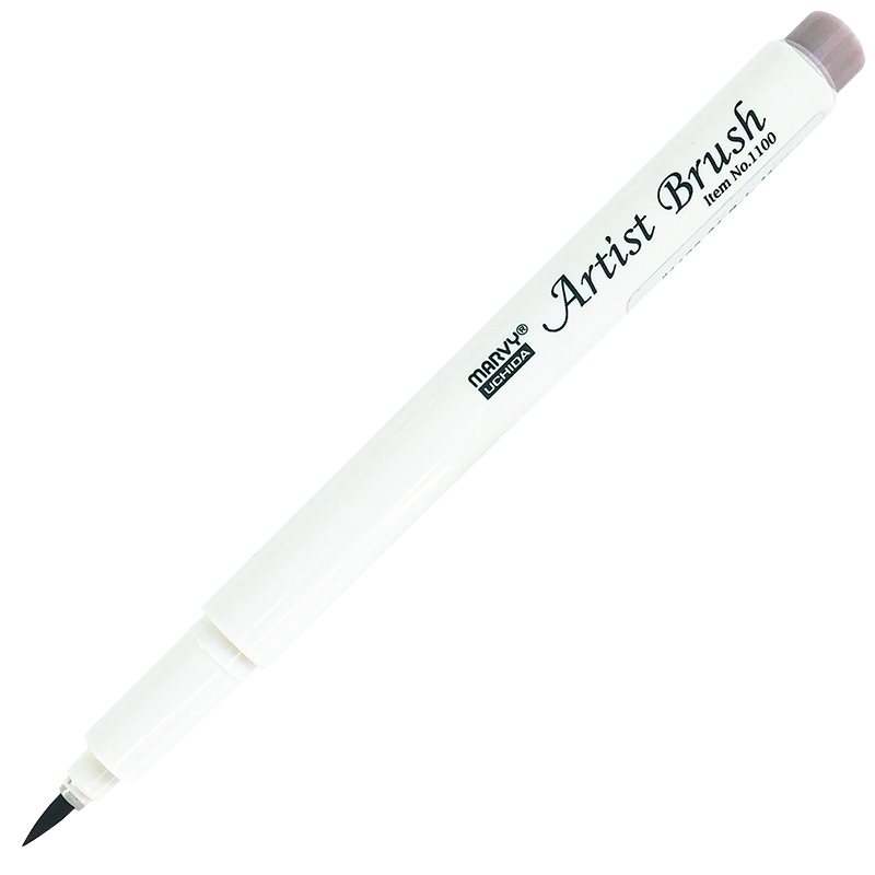 Маркер-кисть, акварельные чернила на водной основе Pale Mauve MAR1100/81 /Marvy фото 1 &mdash; PalitraMastera