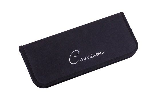 Пенал для кистей "Сонет", полиэстер, черный, 15,5х37 см фото 1 — PalitraMastera