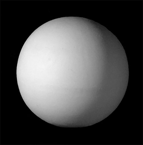 Шар 20 см, гипс  ( арт.30-323) — PalitraMastera