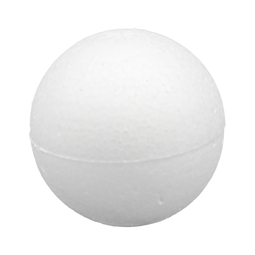 Заготовка для декорирования из пенопласта 'Шар', d 4см фото 1 — PalitraMastera