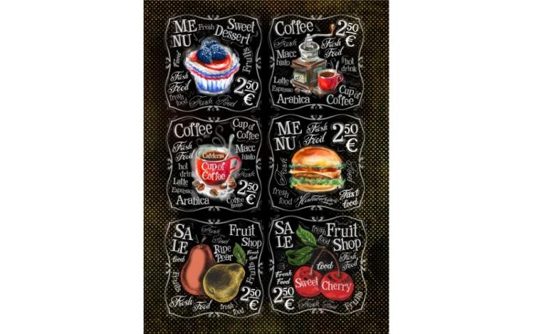 Рисовая бумага для декупажа &quot;Craft Premier&quot;, A3, 25г/м, &quot;Фреш фуд&quot; CPD0536 — PalitraMastera