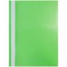 Папка-скоросшиватель пластик. OfficeSpace, А4, 120мкм, зеленая с прозр. верхом Fms16-3_11691 фото 1 — PalitraMastera