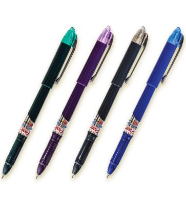 Ручка шариковая "Flair" WRITO-METER DX, пластик, синяя, 0,6мм, цв.корпуса:ассорти, пишет 10000метров фото 1 — PalitraMastera