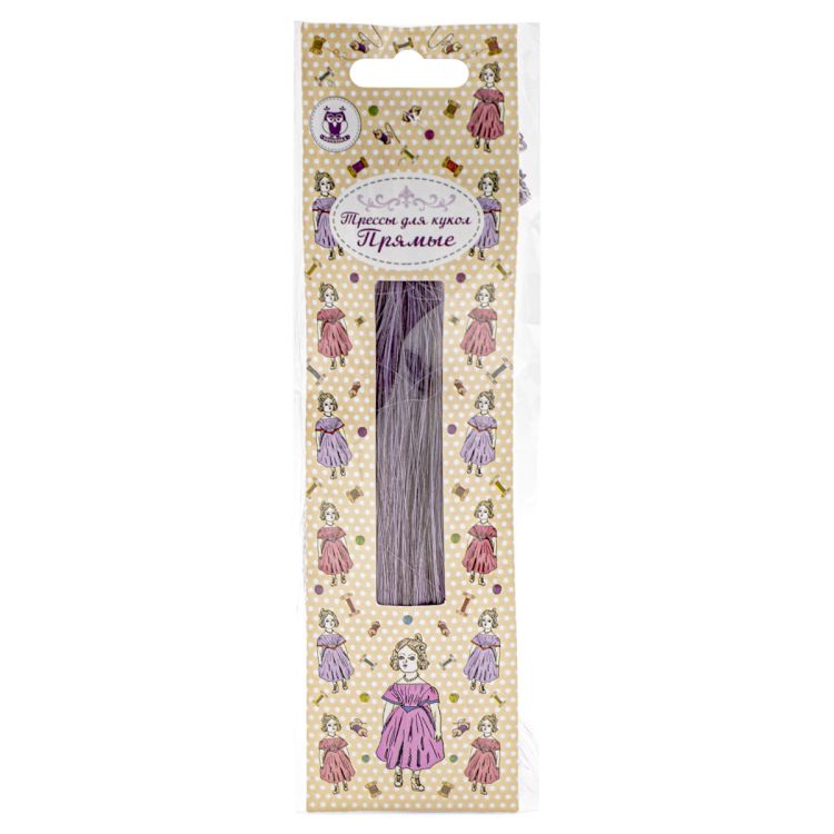 26305 Трессы прямые 'Элит' двухцветные №17/HT-171/2403 , длина 17см, ширина 100 см, 1шт — PalitraMastera