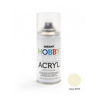 Слоновая кость акрил в аэрозоли  Ghiant Hobby 150м фото 1 &mdash; PalitraMastera