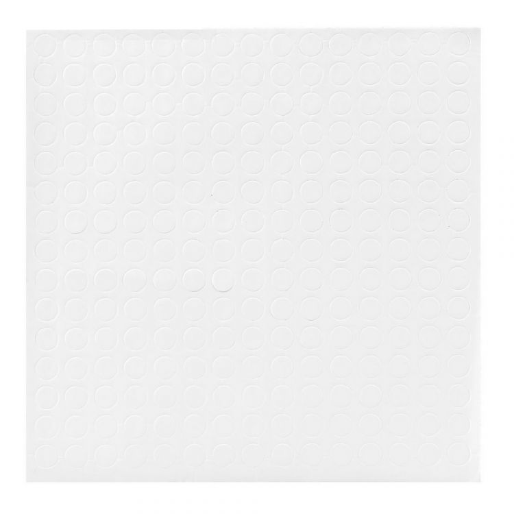 Подушечки клеевые, двусторонние, круглые, диаметр 1 шт 1 см   1565748 — PalitraMastera