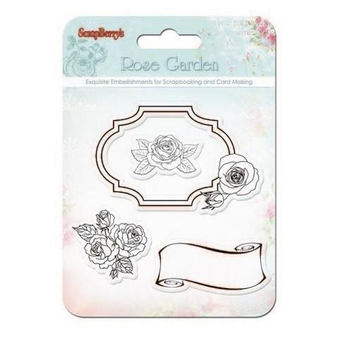 Набор штампов 10,5*10,5см Розы SCB4901008 фото 1 — PalitraMastera