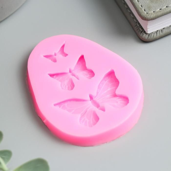 Молд силикононовый «Бабочки» 0.8х7х5.5 см — PalitraMastera