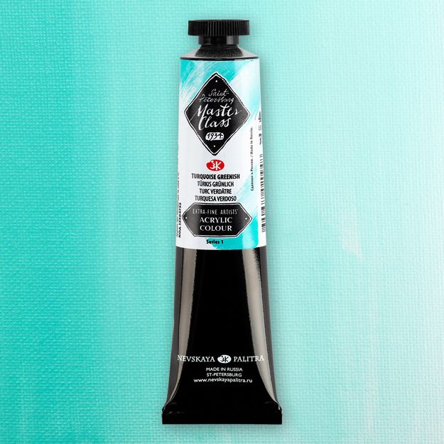 Турецкая зеленая акрил Мастер-Класс 46 мл — PalitraMastera