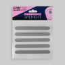 Светоотражающая термонаклейка «Полосы», 10 * 1 см, 5 шт на листе, цвет серый фото 5 — PalitraMastera