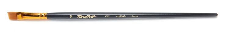 Синтетика пл. удл. черная ручка № 12 /Roubloff /1327 — PalitraMastera
